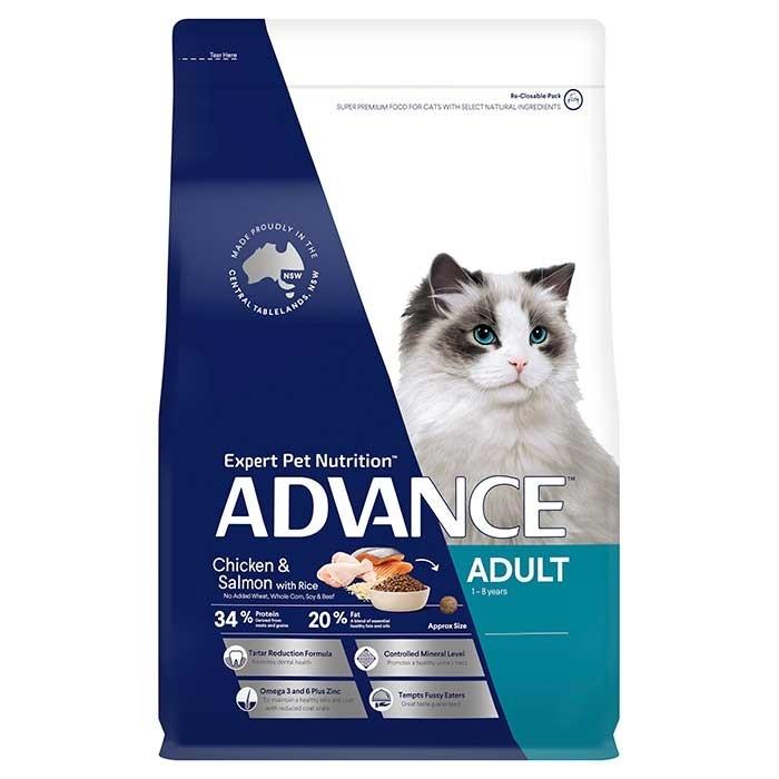 Advance Adult Cat Food Chicken Salmon - PetBuy