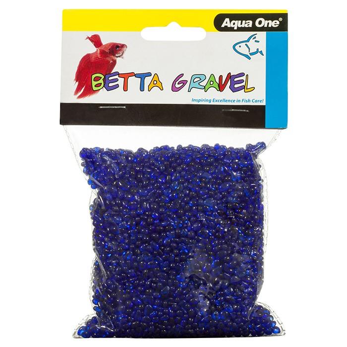 Aqua One Betta Gravel Glass Purple 350g - PetBuy