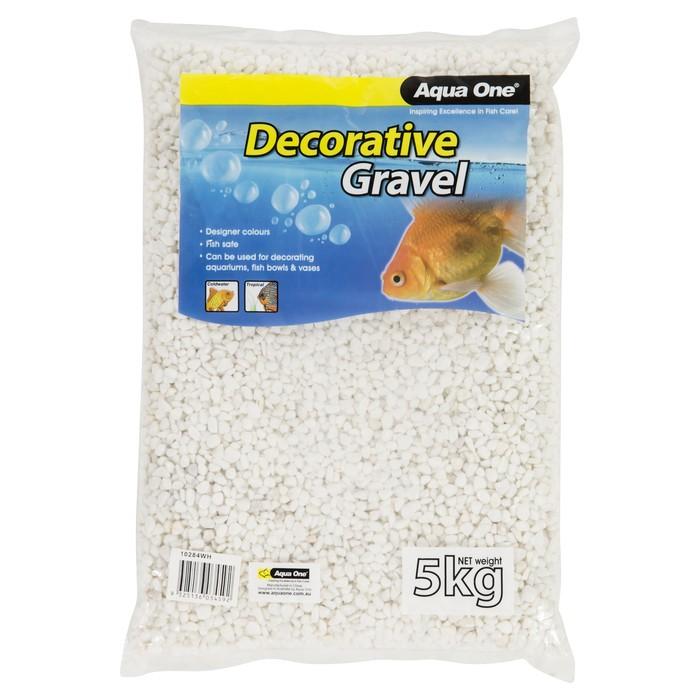 Aqua One Gravel White 5kg - PetBuy