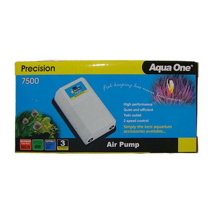 Aqua One Precision Air Pump 7500 Twin 210L - PetBuy