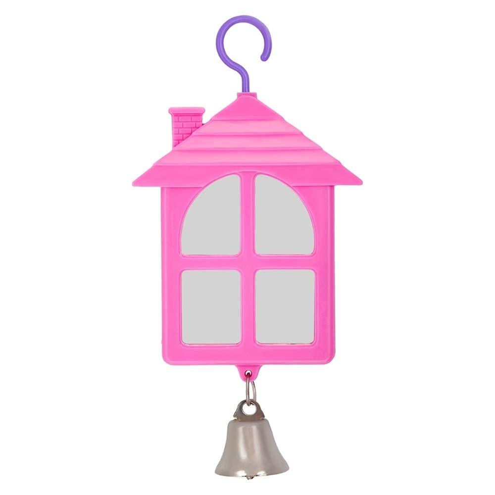 Avi One House Shape Mirror Bird Toy - PetBuy