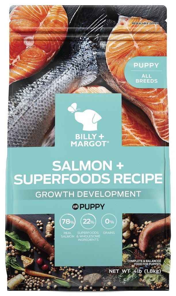 Billy & Margot Salmon Superfood Puppy Food 1.8kg - PetBuy