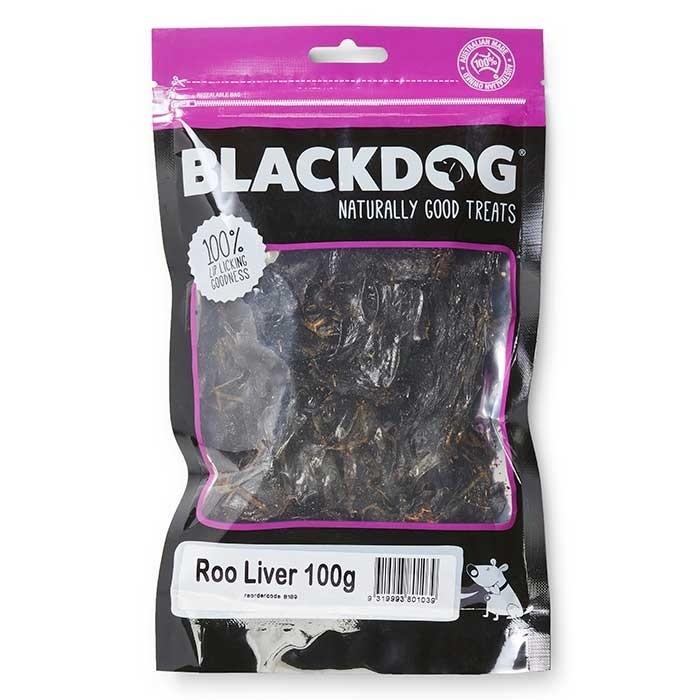 Black Dog Roo Liver Dog Treat 100g - PetBuy