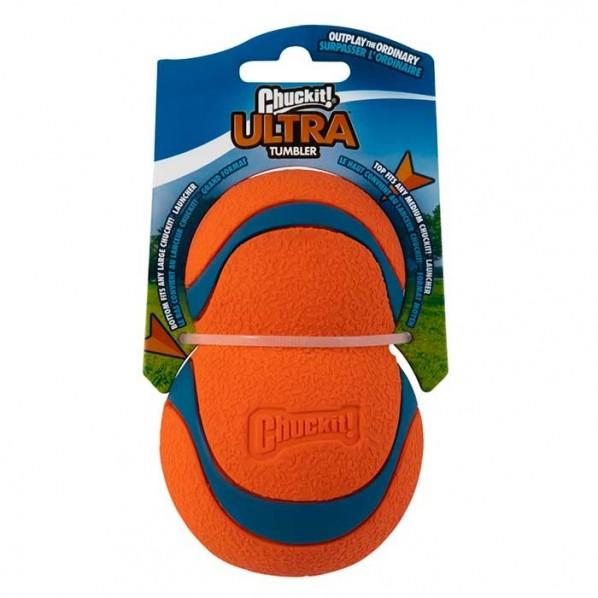 Chuckit Ultra Tumbler Dog Toy Orange Medium - PetBuy