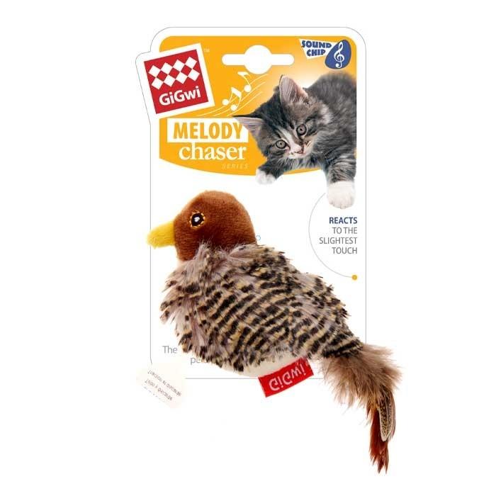GiGwi Bird Melody Chaser Cat Toy - PetBuy