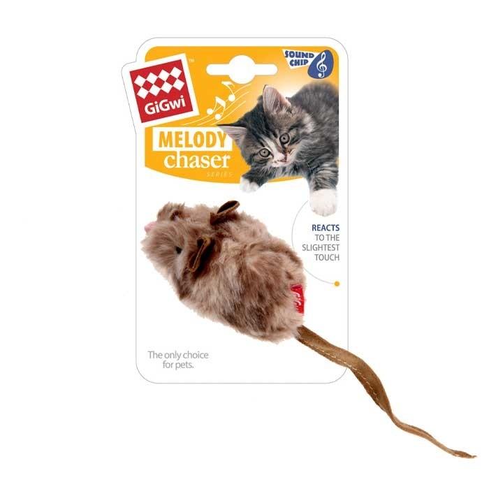 GiGwi Mouse Melody Chaser Cat Toy - PetBuy