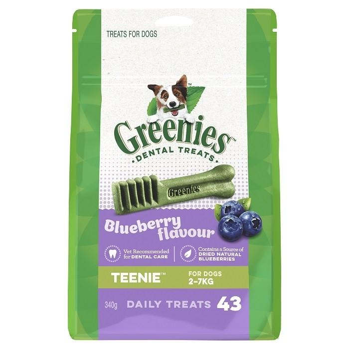 Greenies Blueberry 340g Teenie Dog Dental Treat - PetBuy