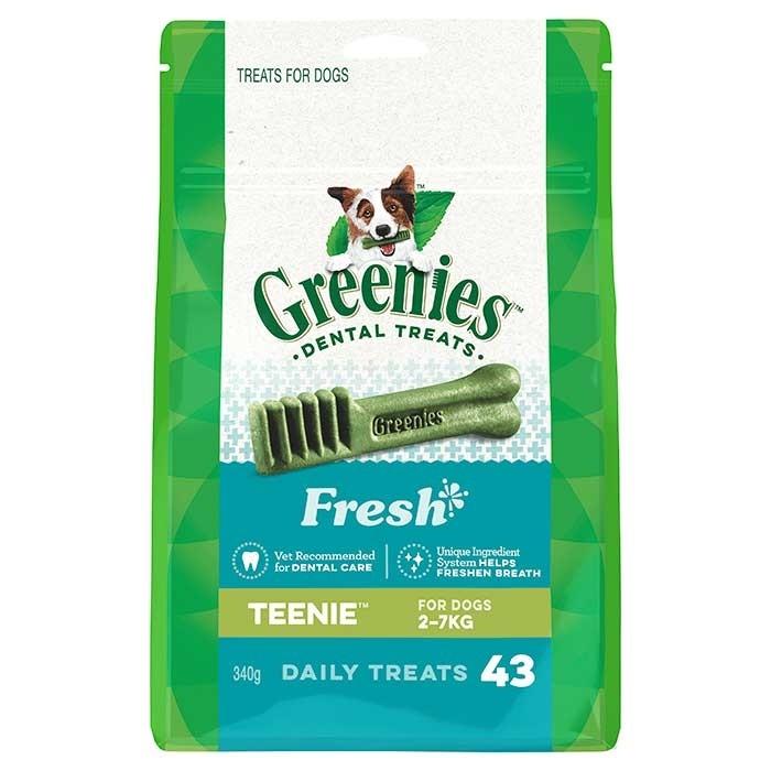 Greenies Fresh 340g Teenie Dog Dental Treat - PetBuy