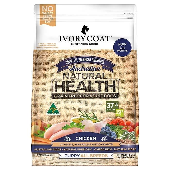 Ivory Coat Grain Free Chicken Puppy Food 2kg - PetBuy