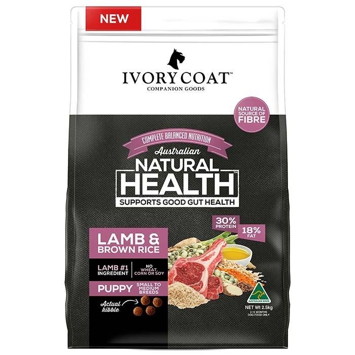 Ivory Coat Lamb & Brown Rice Puppy Food 2.5kg - PetBuy