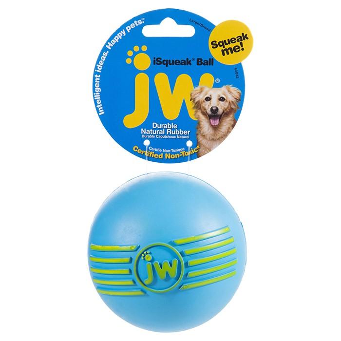 JW iSqueak Ball Dog Toy Large - PetBuy