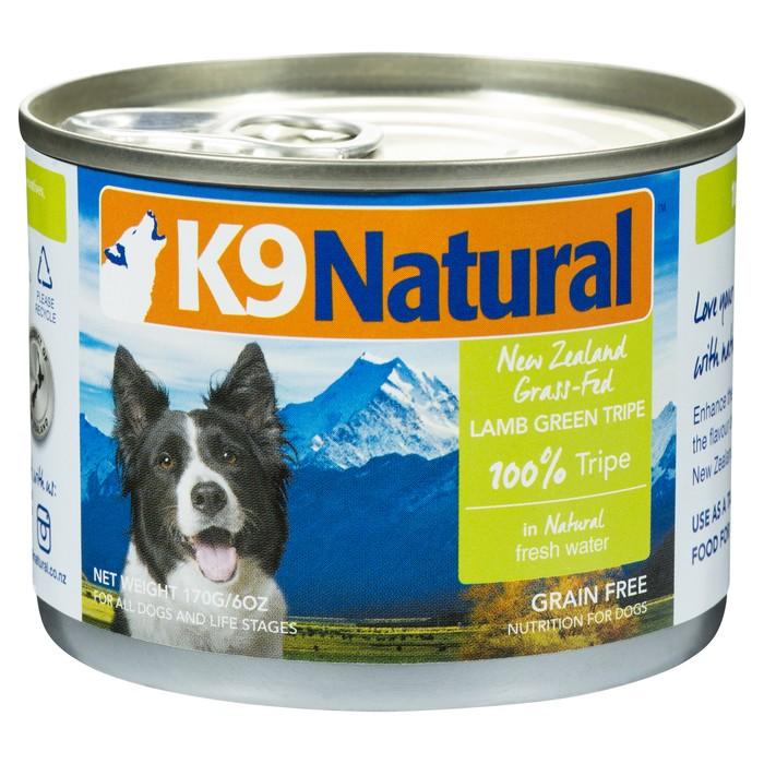 K9 Natural Dog Food Tripe 170g - PetBuy