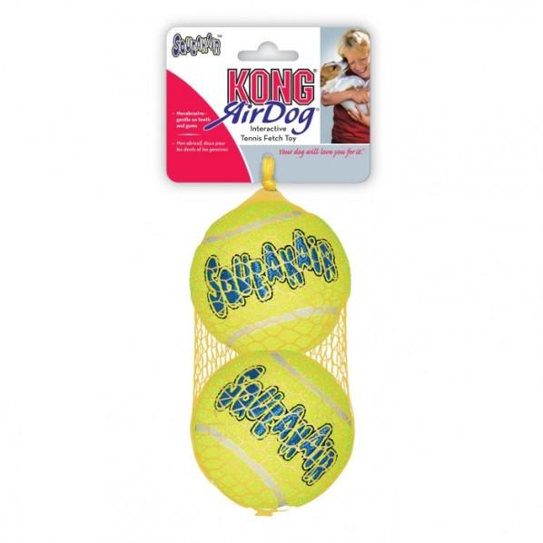 KONG AirDog Squeaker Balls Dog Toy Large 2Pack - PetBuy