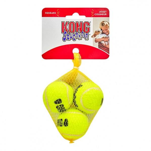 KONG AirDog Squeaker Balls Dog Toy Small 3Pack - PetBuy