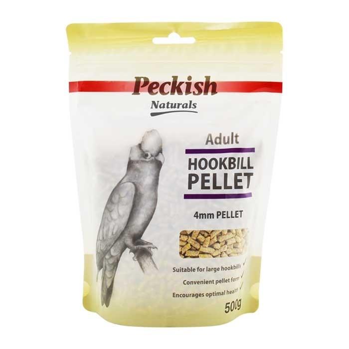 Peckish Hookbill Pellet Large Adult Bird Food 500g - PetBuy
