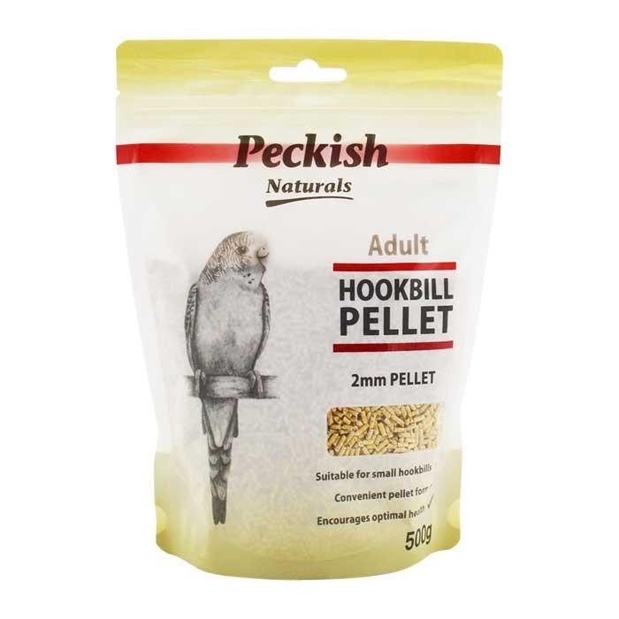 Peckish Hookbill Pellet Small Adult Bird Food 500g - PetBuy