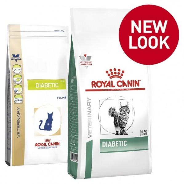 Royal Canin Veterinary Diet Diabetic Cat Food 1.5kg - PetBuy