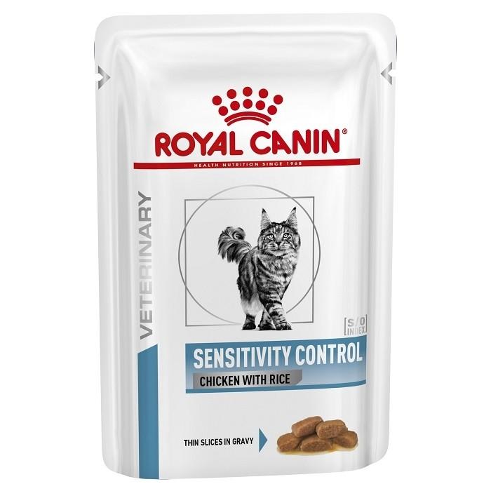 Royal Canin Veterinary Diet Sensitivity Control Cat Food 85gx12 - PetBuy