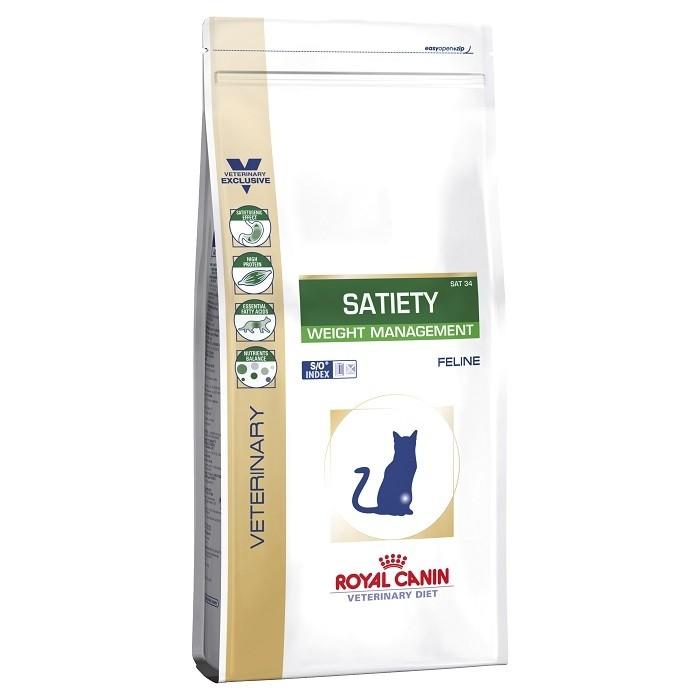 Royal Canin Veterinary Satiety Weight Management Cat Food 3.5Kg - PetBuy