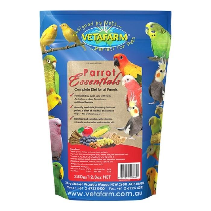 Vetafarm Parrot Essentials Bird Food 350g - PetBuy