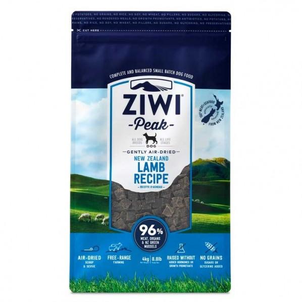 ZiwiPeak Air Dried Lamb Adult Dog Food 4kg - PetBuy