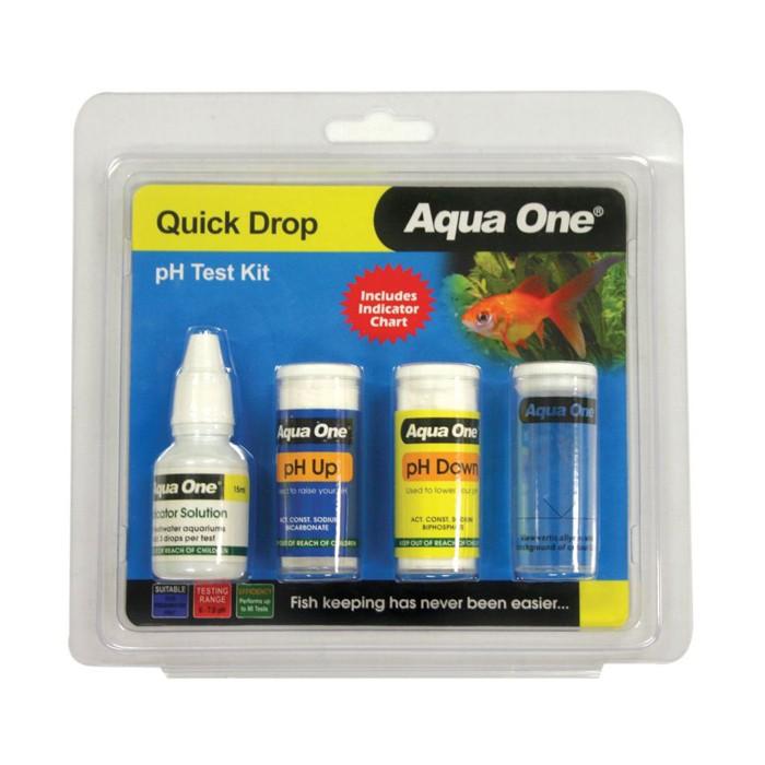 Aqua One Test Kit Quick Drop pH 6-7.8 - PetBuy
