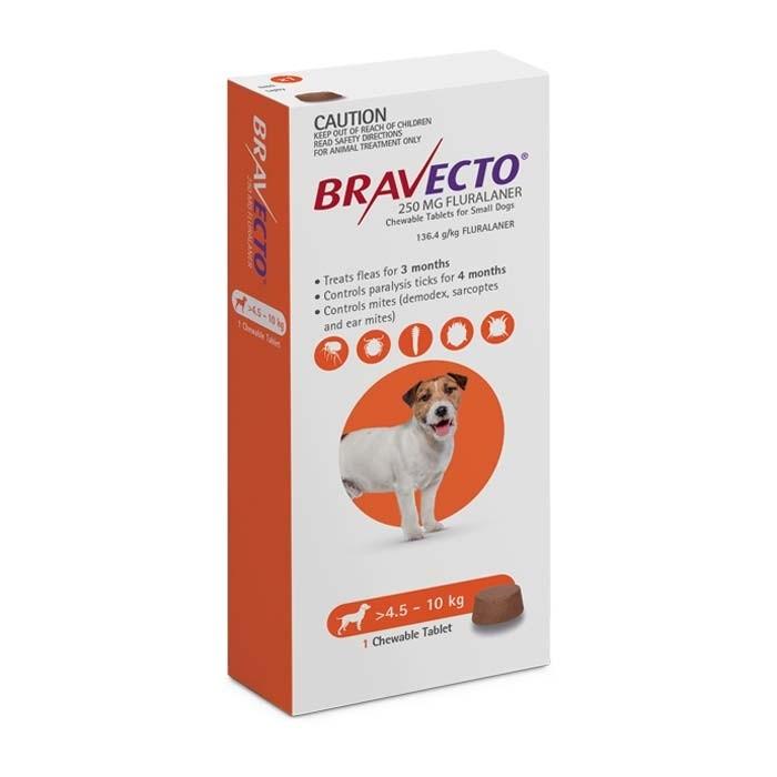 Bravecto Chew for Small Dogs 3 month pack - 4.5 to 10kg - PetBuy