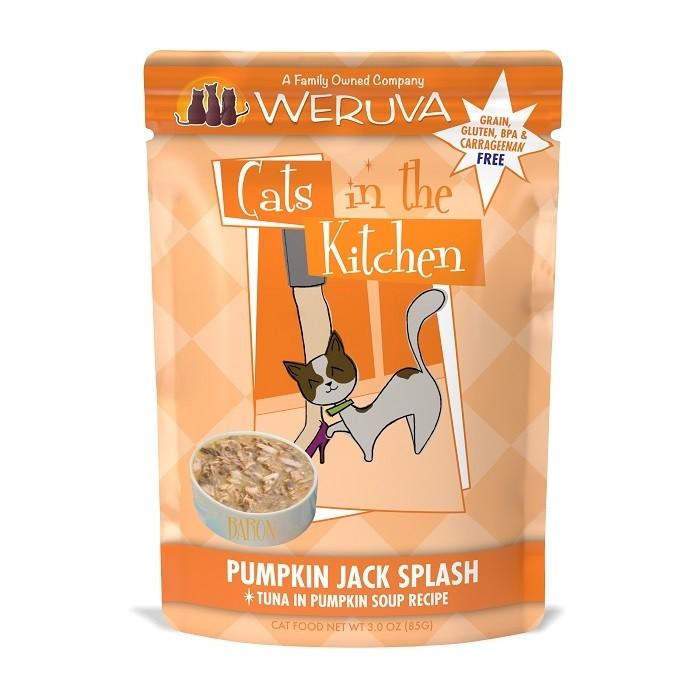 Cats In The Kitchen Pumpkin Jack Splash Pouch 85gx12 - PetBuy