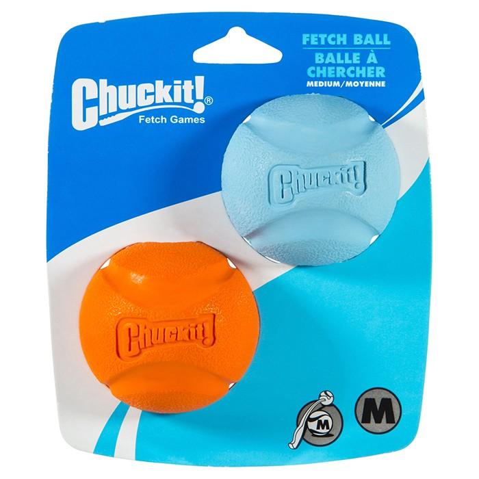 Chuckit! Fetch Games Fetch Ball Medium 2 Pack - PetBuy