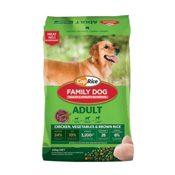 CopRice Family Dog Adult Chicken Dog Food 20kg - PetBuy