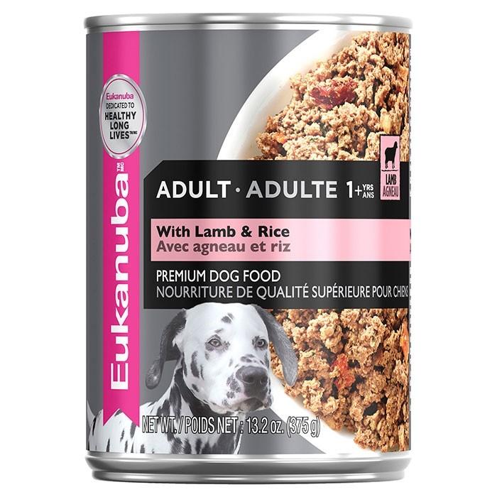 Eukanuba Lamb & Rice Adult Dog Can 375g - PetBuy