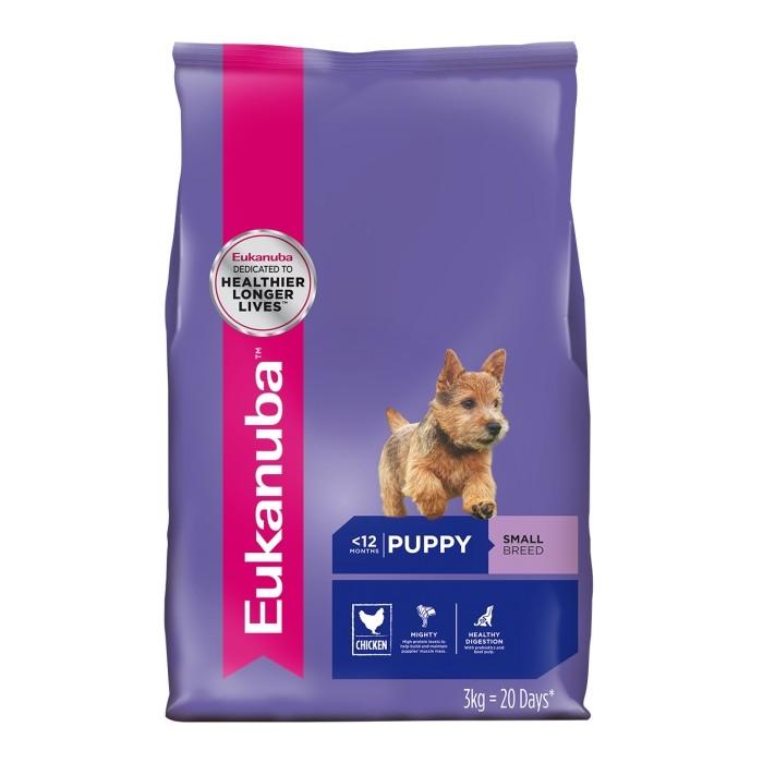 Eukanuba Small Breed Puppy Food - 3kg - PetBuy