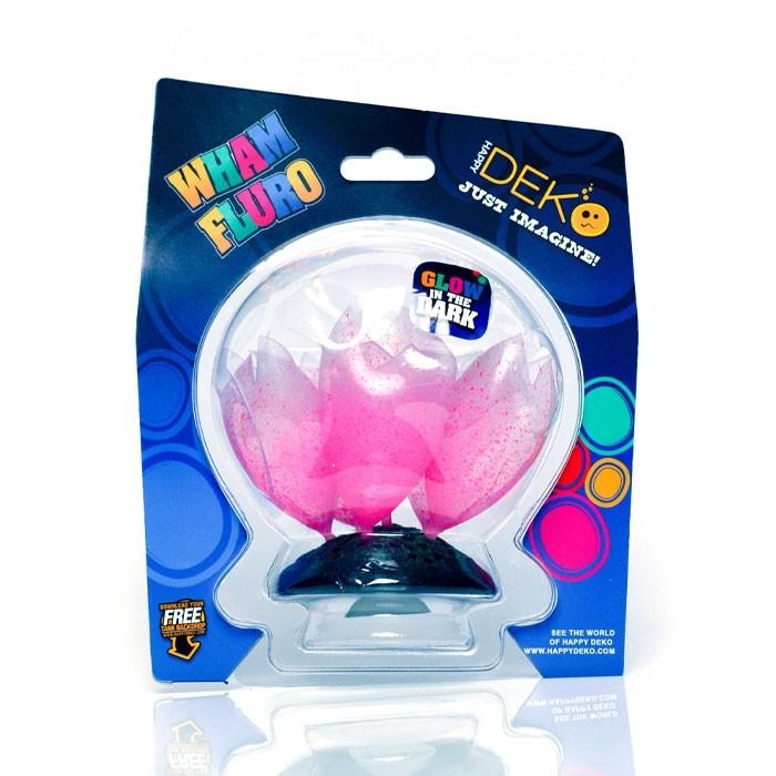 Happy Deko Wham Fluro Jellyfish Aquatic Ornament - PetBuy