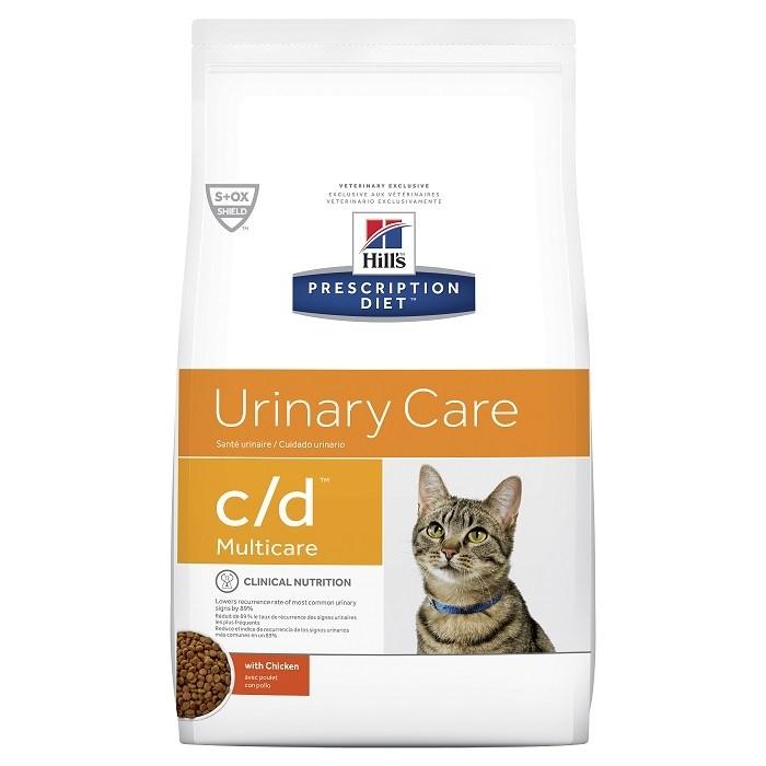 Hills Prescription Diet C/D Multicare Urinary Adult Cat Food 6kg - PetBuy