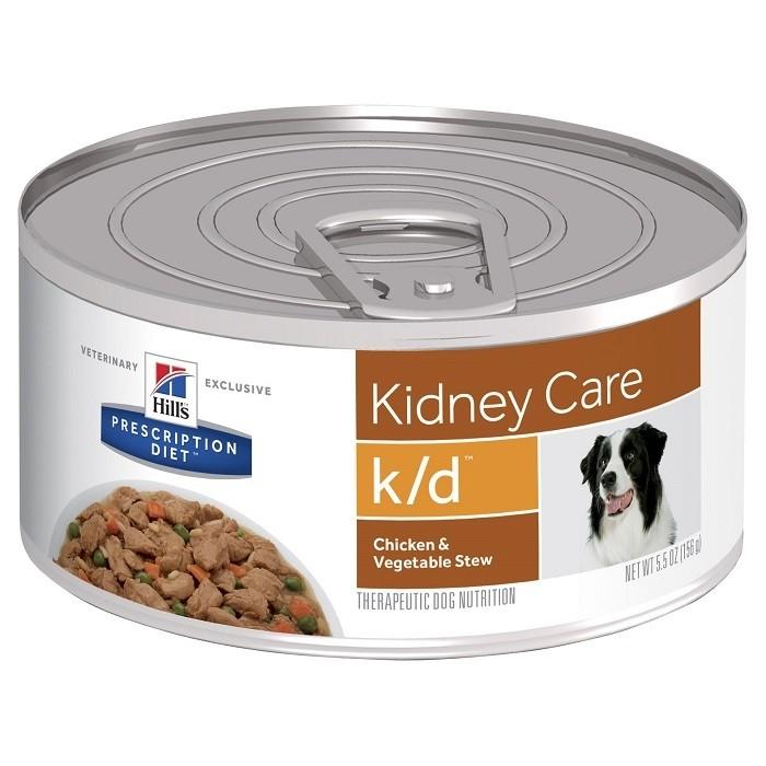 Hills Prescription Diet K/D Kidney Care Adult Dog Food 156gx24 - PetBuy