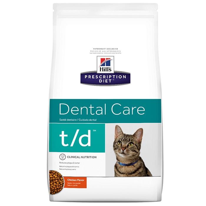 Hill's Prescription Diet T/D Dental Care Adult Cat Food - PetBuy