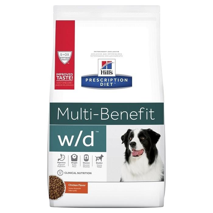 Hill's Prescription Diet W/D Multi-Benefit Adult Dog Food 12.5kg - PetBuy