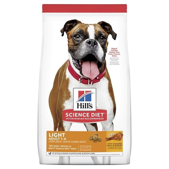 Hill's Science Diet Adult Light Dog Food Light 12KG - PetBuy