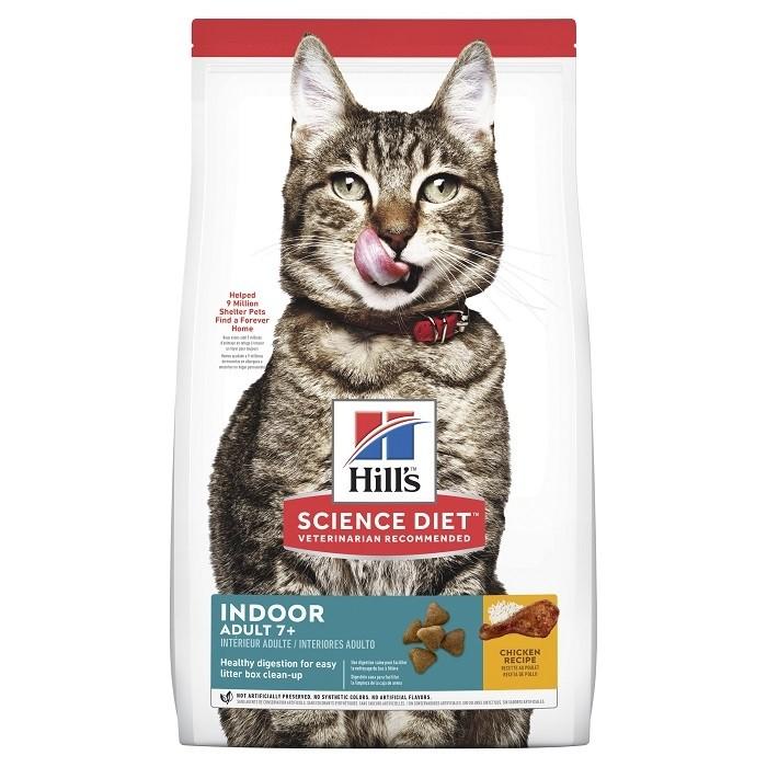 Hill's Science Diet Indoor Senior 7+ Cat Food 3.17KG - PetBuy