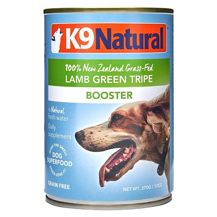 K9 Naturals Lamb Green Tripe Adult Dog Can 370gx12 - PetBuy