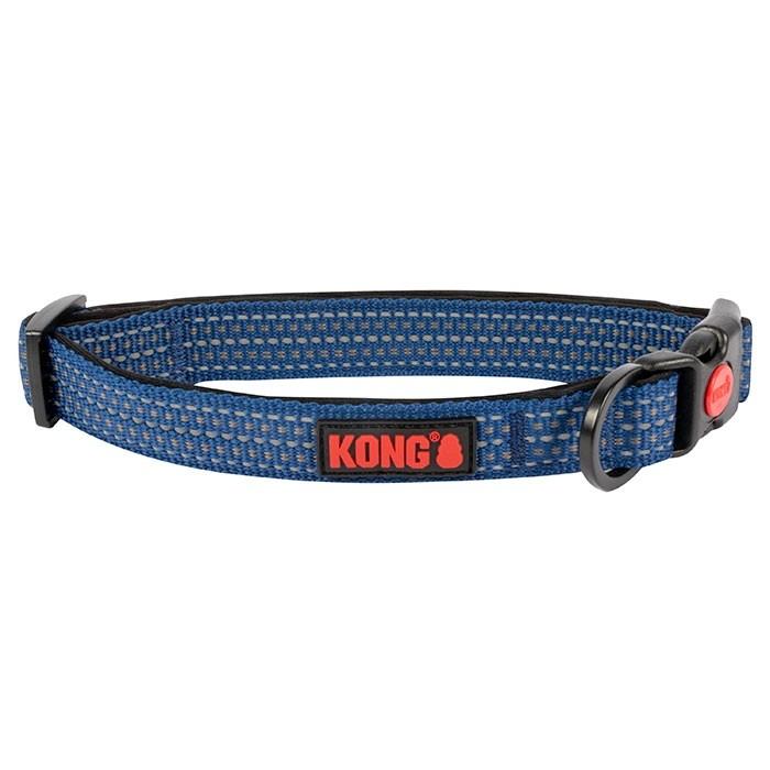Kong Comfort Dog Collar Blue - PetBuy