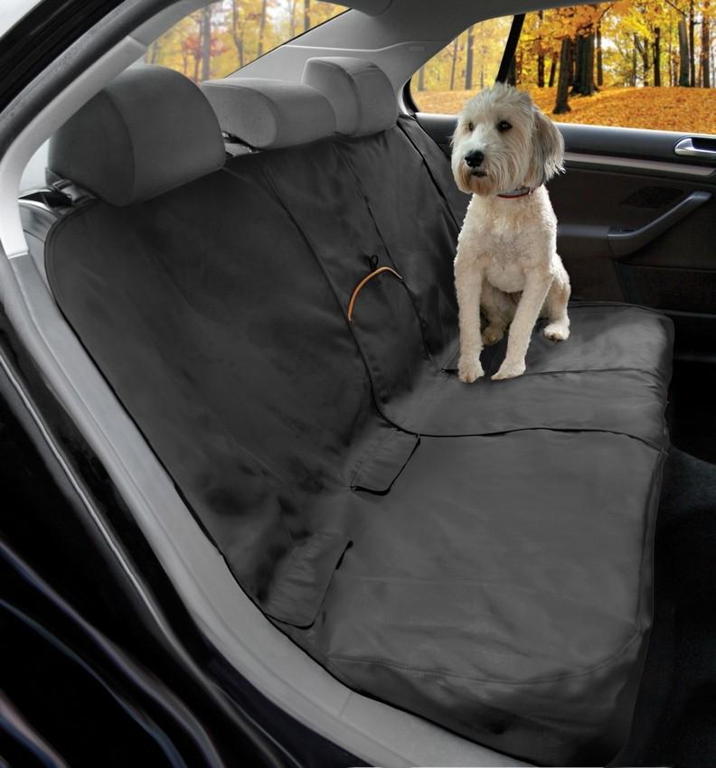 Kurgo Extended Bench Seat Cover - Charcoal - PetBuy