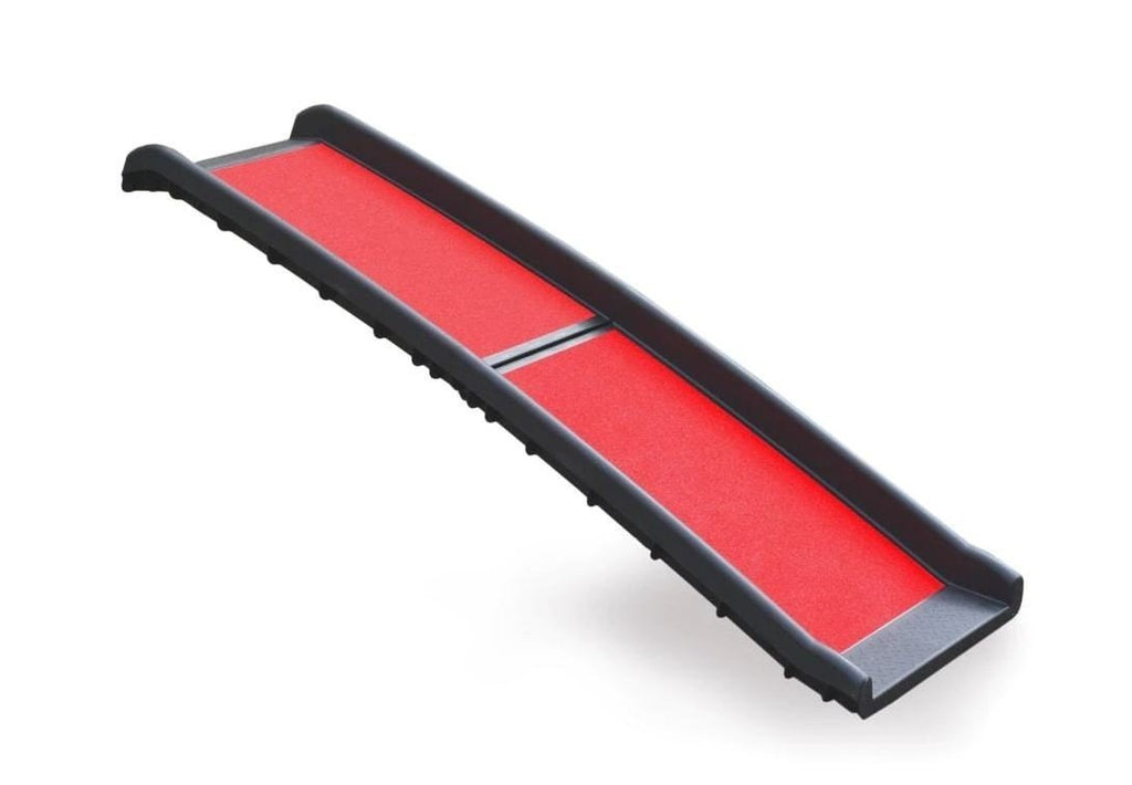 Kurgo Wander Dog Ramp Black Red - PetBuy