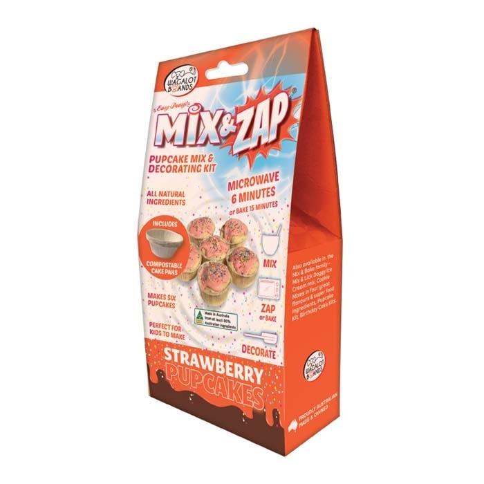 Mix & Zap Strawberry Pupcakes Dog Treat 240g - PetBuy