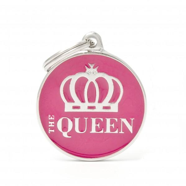 My Family Queen Charm Dog ID Tag - PetBuy