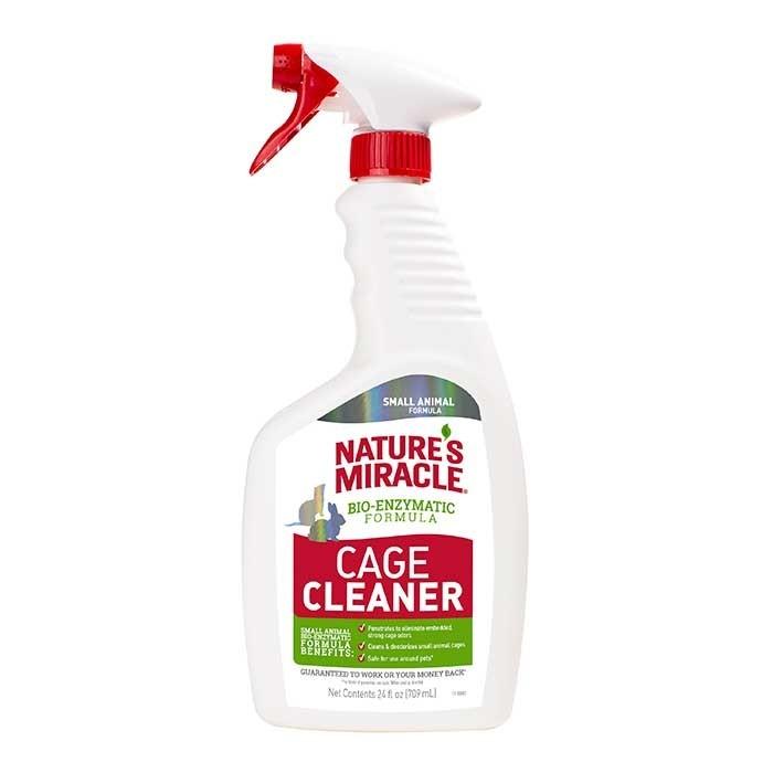 Nature's Miracle Cage Cleaner Small Pet Spray 709ml - PetBuy