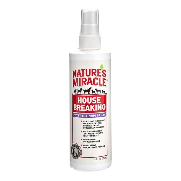 Nature's Miracle House Breaking Dog Training Spray 236mL - PetBuy