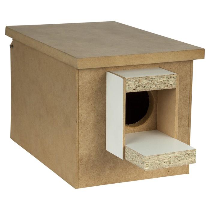 Nesting Box Budgie Nest Box Wooden - PetBuy