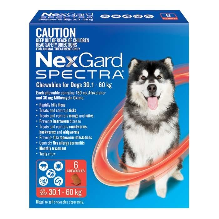 NexGard Spectra for Dogs 30.1kg - 60kg - PetBuy