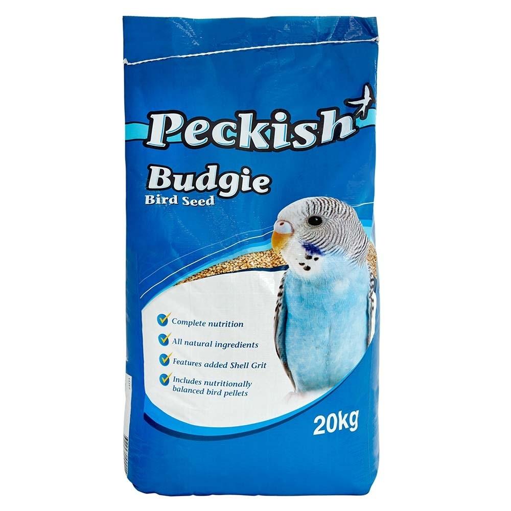 Peckish Budgie Seed Mix 20kg - PetBuy